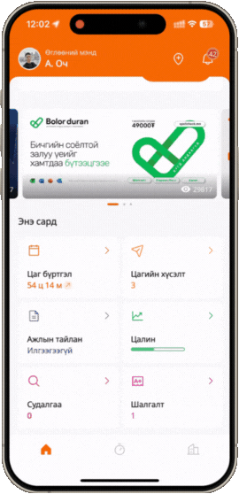 Цалингийн мэдээлэл